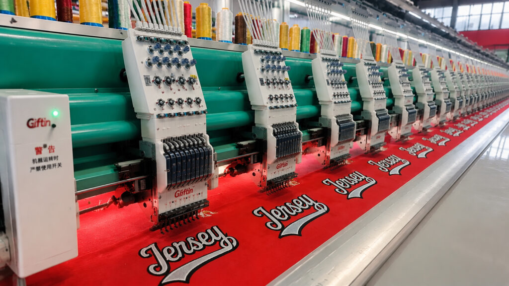 embroidery logo print